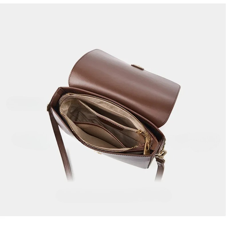 Bolsa de Couro Elegante Feminina - Versátil e Sofisticada