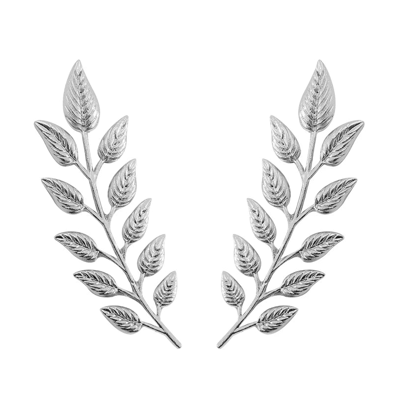 Diy moda masculina e feminina broches em forma de folha camisa colar pinos retro tendência criativa acessórios elegante liga presentes de festa