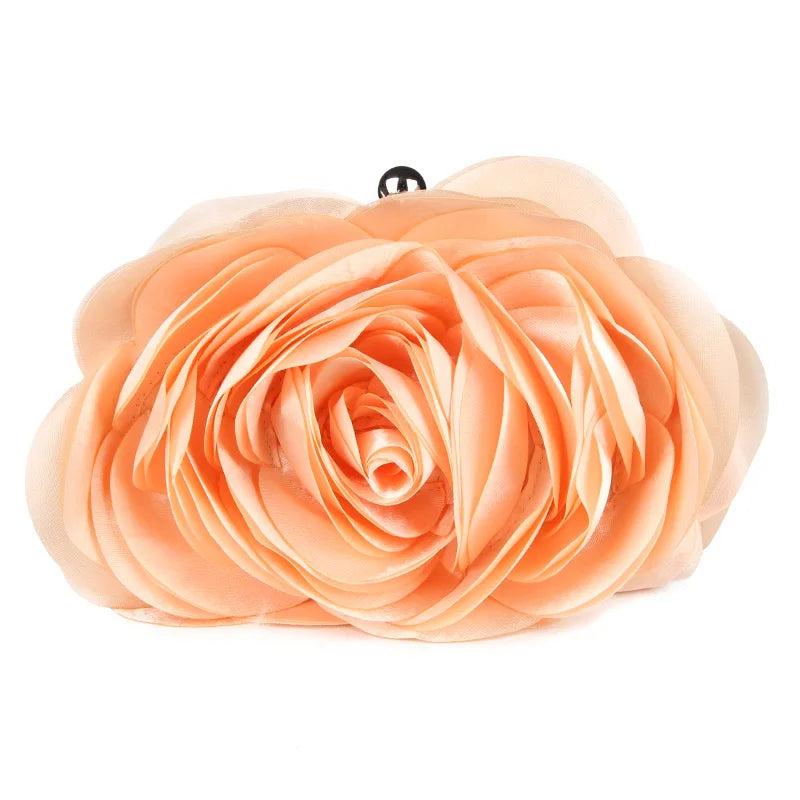 Venda quente saco de noite flor noiva pequena bolsa vestido completo festa bolsa carteira casamento feminino corrente floral senhora garras eb034