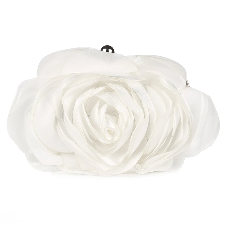 Venda quente saco de noite flor noiva pequena bolsa vestido completo festa bolsa carteira casamento feminino corrente floral senhora garras eb034
