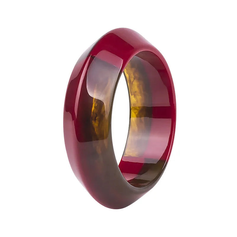 Vintage acrílico manguito moda pulseiras pulseiras para mulheres na moda mix cores resina geométrica ampla charme pulseira novas jóias