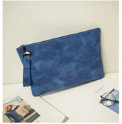 Moda sólida bolsa de embreagem feminina de couro envelope saco de embreagem saco de couro do plutônio feminino embreagens sac Envio imediamente