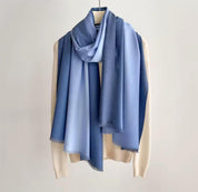 Xale Cachecol Feminino Gradiente Elegante e Aconchegante