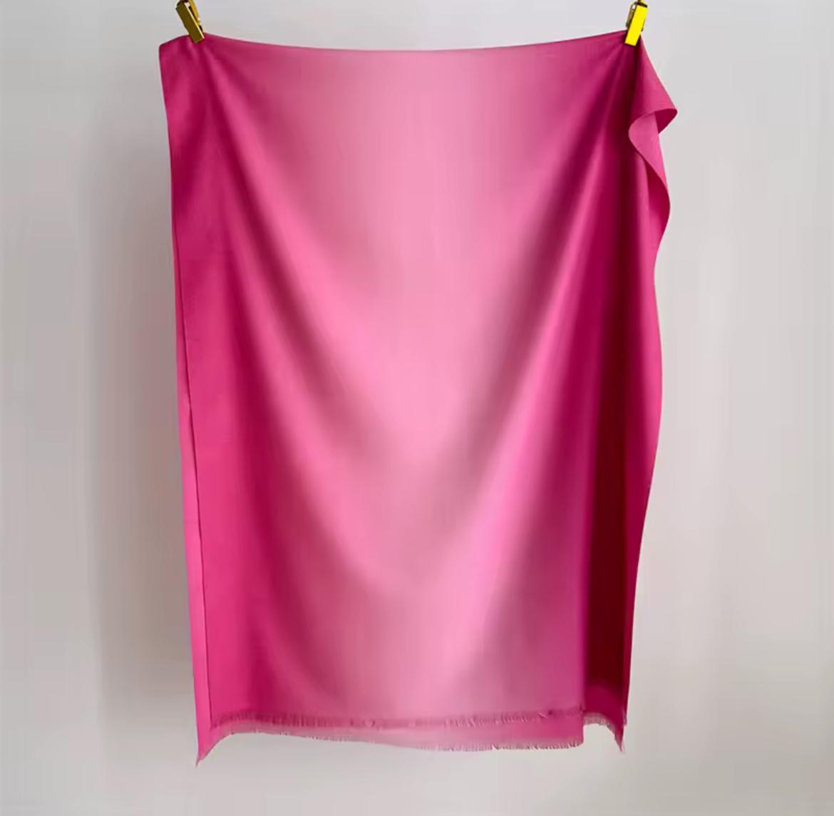 Xale Cachecol Feminino Gradiente Elegante e Aconchegante