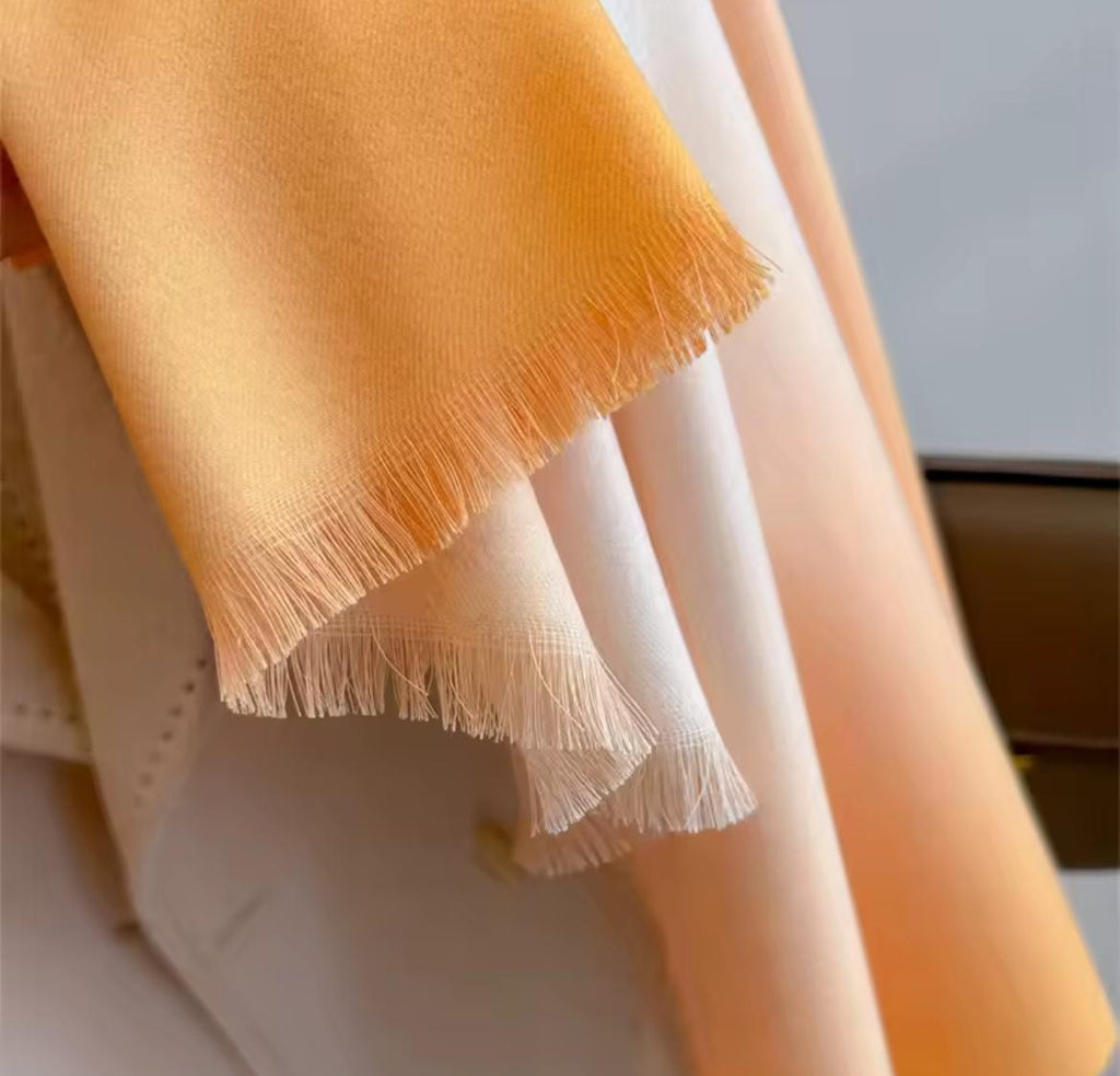 Xale Cachecol Feminino Gradiente Elegante e Aconchegante