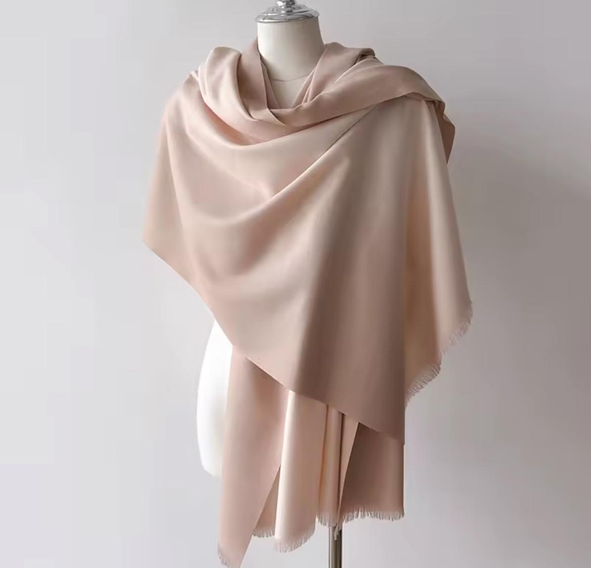 Xale Cachecol Feminino Gradiente Elegante e Aconchegante