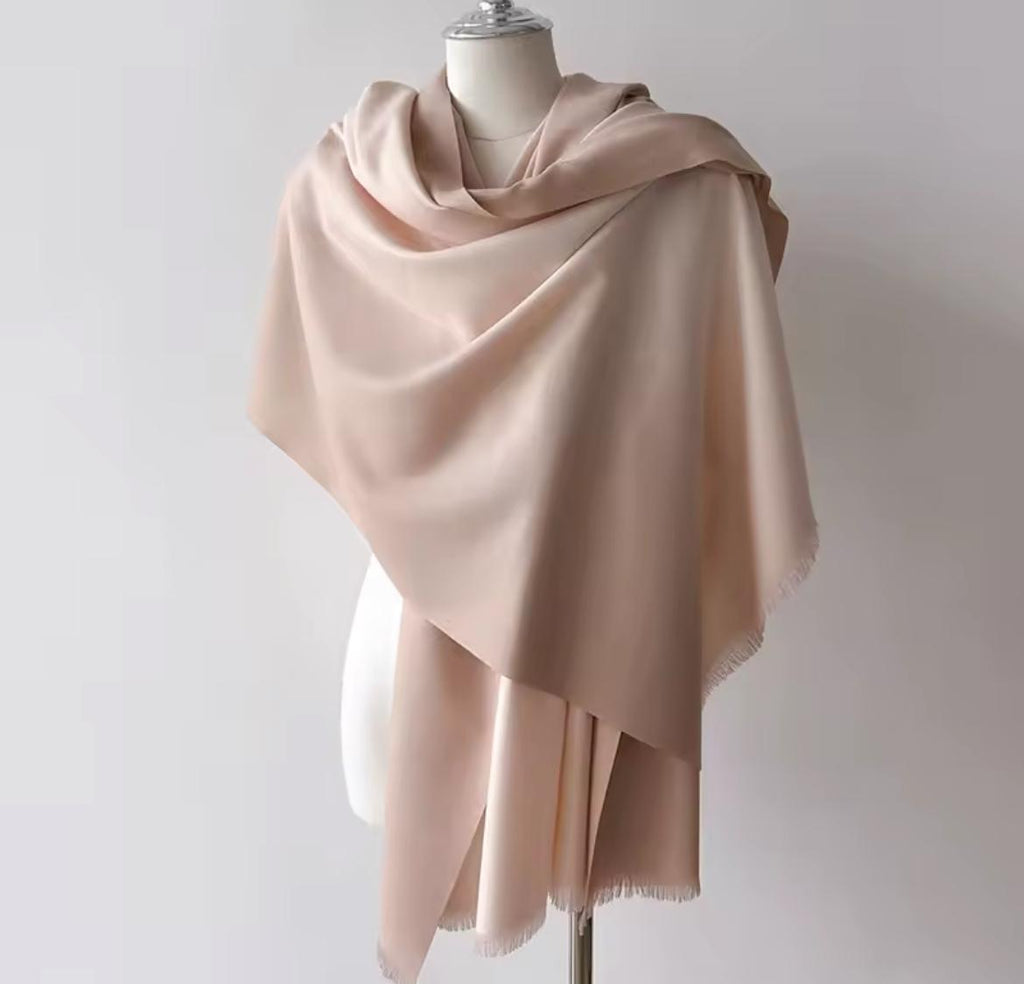 Xale Cachecol Feminino Gradiente Elegante e Aconchegante