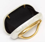 Bolsa Feminina Caixa Redonda Crossbody Elegante