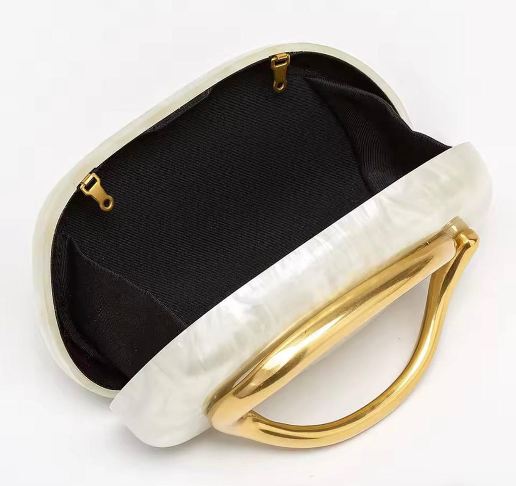 Bolsa Feminina Caixa Redonda Crossbody Elegante