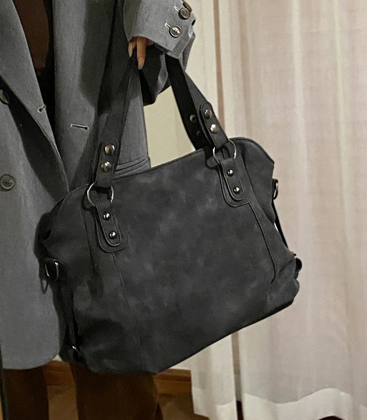 Jiaerdi-sacolas vintage para mulheres, bolsas de grande capacidade para senhoras, designer de harajuku, bolsa retrô grunge, núcleo fada, casual, bolsa de luxo, y2k