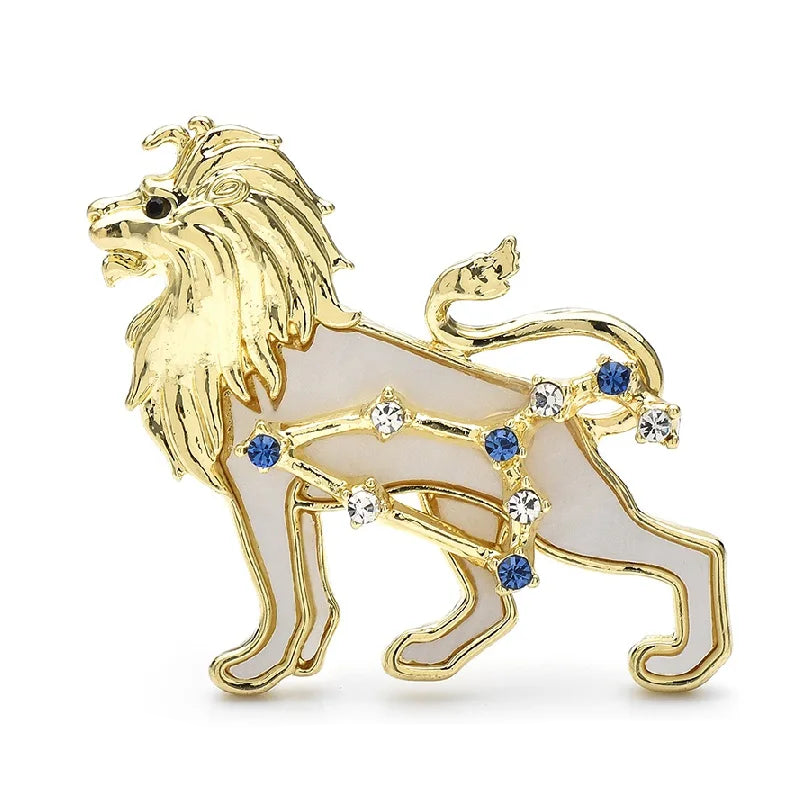 Broche Zodíaco Luxo