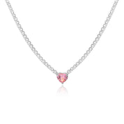 Shinny conjunto de jóias de pedra de cristal completo para mulheres luxo amor coração zircônia cúbica tênis pulseira gelada para fora corrente colar casamento