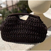 Marca tecido saco de embreagem luxo novo high-end beira-mar férias viagem grande capacidade palha feminina textura simples moda carteira
