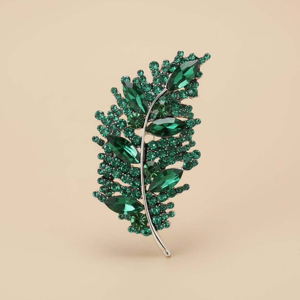 Mulheres meninas penas strass broches jóias roupas terno pinos acessórios