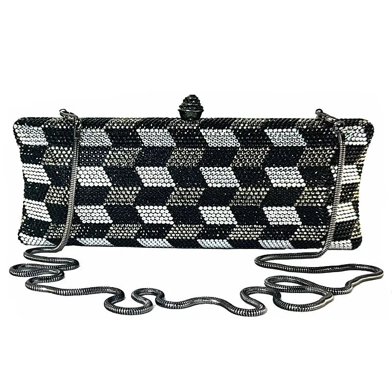 Xiyuan mulheres cheio de diamante saco noite luxo designer casamento nupcial bolsa rosa vermelho cristal festa bolsas linda corrente embreagem