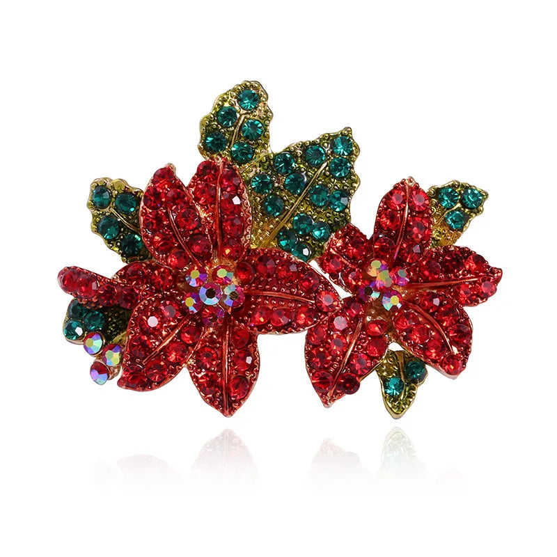 Vintage orquídea strass broche feminino high-end jóias de luxo nicho design requintado corsage acessórios senhora festa banquete pino