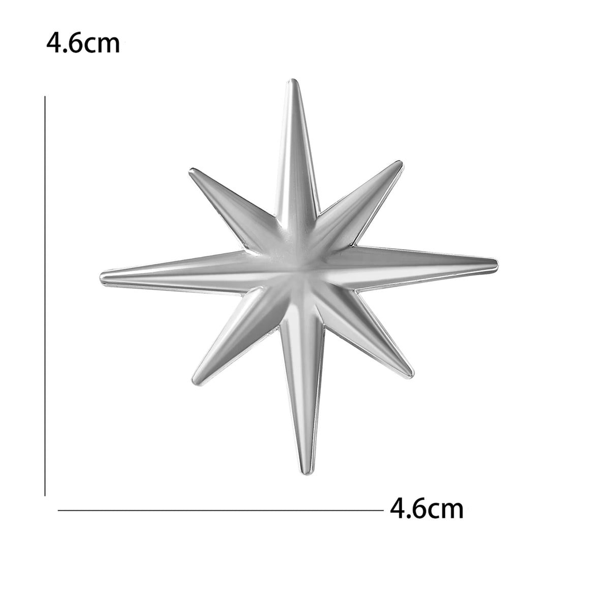 Broche Lua com Strass Design Elegante Feminino