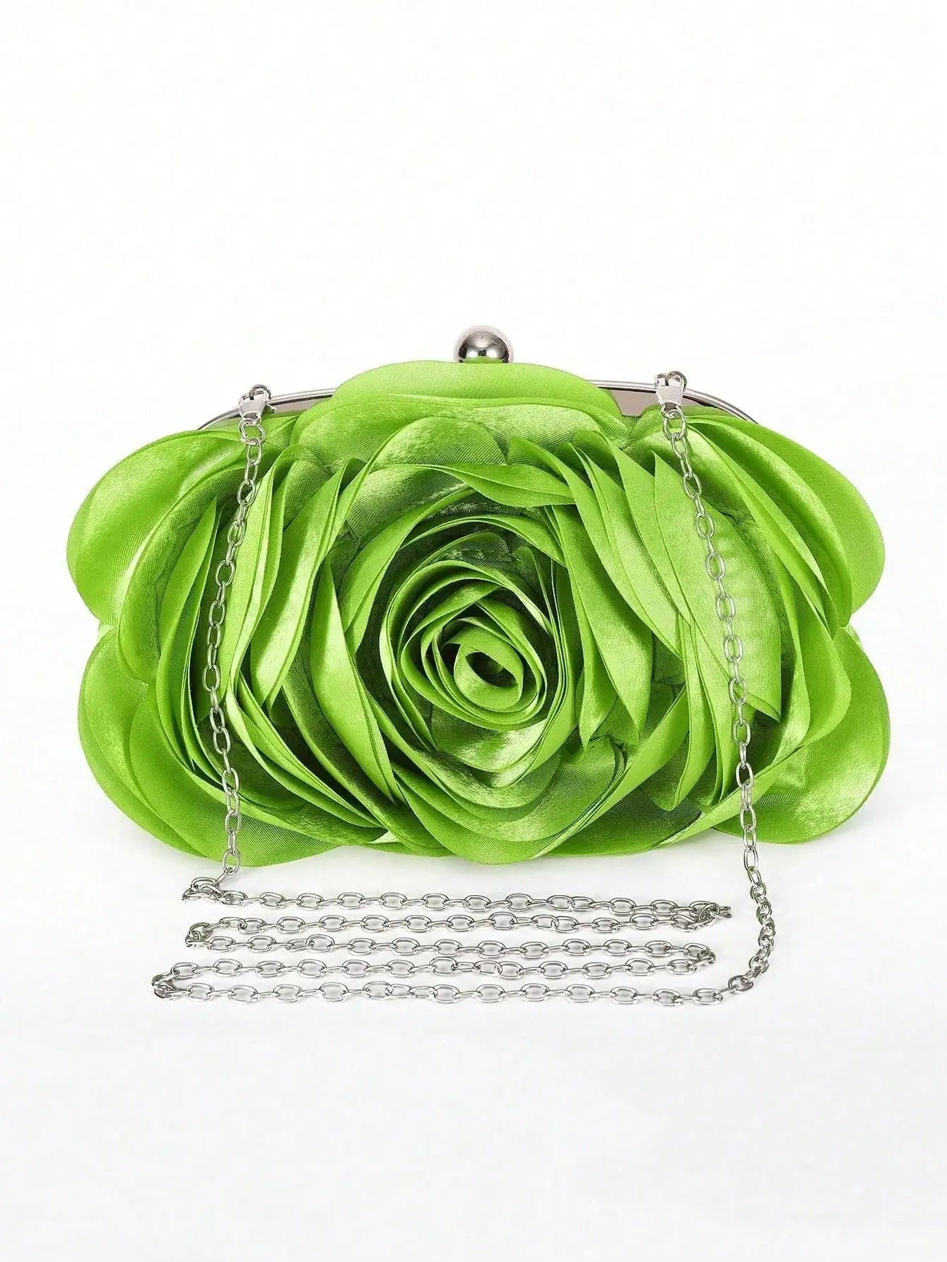 Venda quente saco de noite flor noiva pequena bolsa vestido completo festa bolsa carteira casamento feminino corrente floral senhora garras eb034