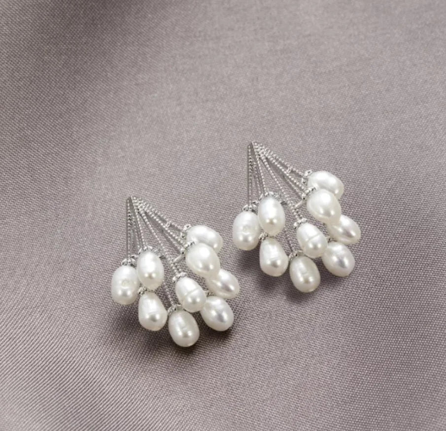 Coreano retro barroco pérola brincos para mulher 2022 nova moda jóias personalizadas