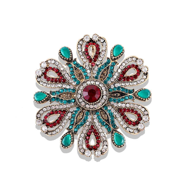 Alta qualidade moda tribunal barroco retro broche personalidade oco distintivo corsage high-end presente de natal acessórios de roupas