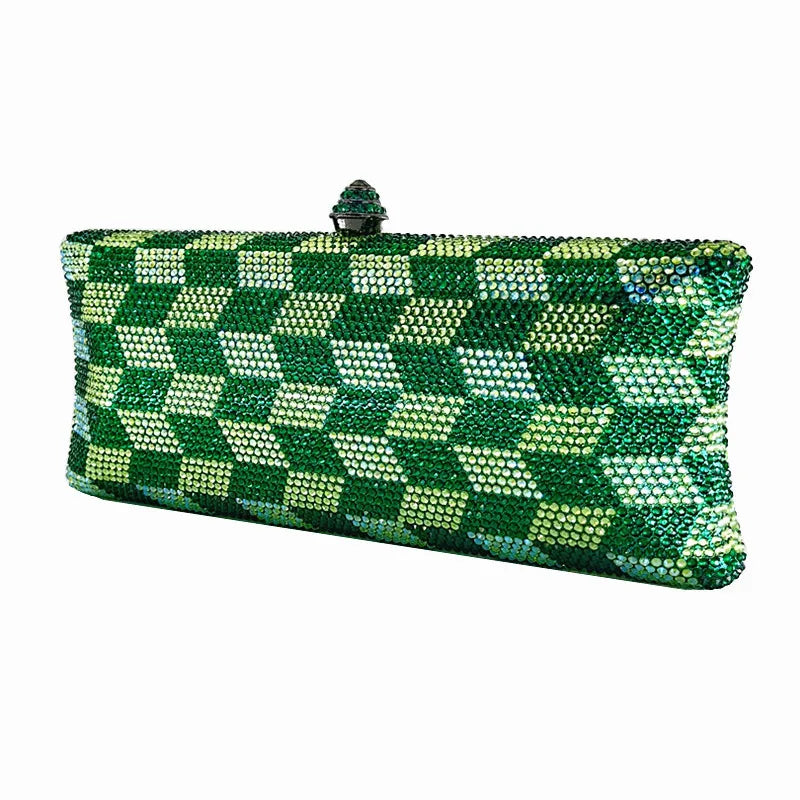 Xiyuan mulheres cheio de diamante saco noite luxo designer casamento nupcial bolsa rosa vermelho cristal festa bolsas linda corrente embreagem