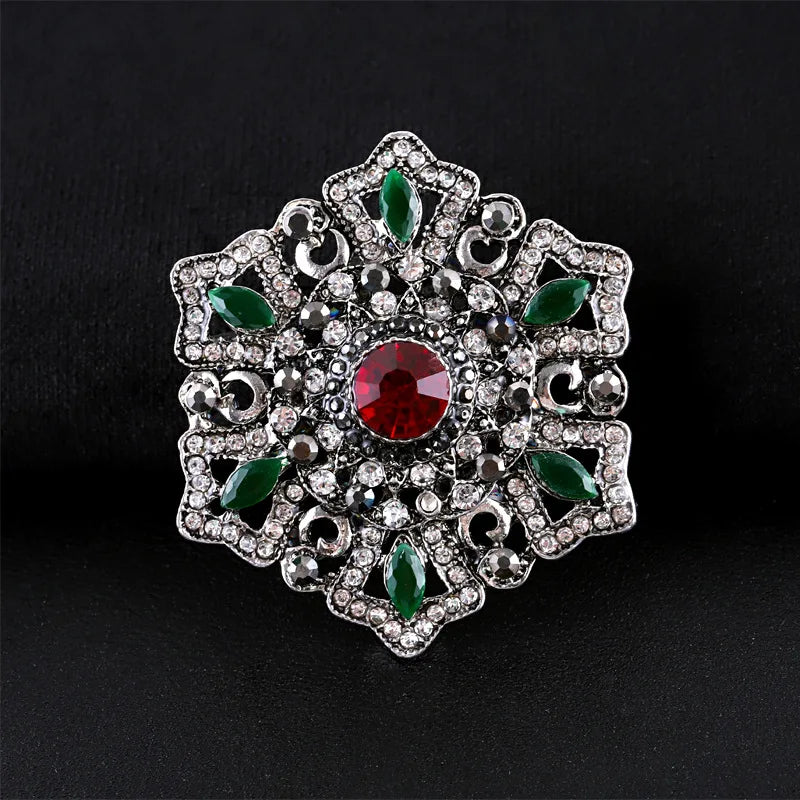 Alta qualidade moda tribunal barroco retro broche personalidade oco distintivo corsage high-end presente de natal acessórios de roupas