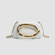 2025 nova bolsa feminina caixa redonda portátil saco de banquete mini ombro crossbody saco retro versátil corrente saco do telefone