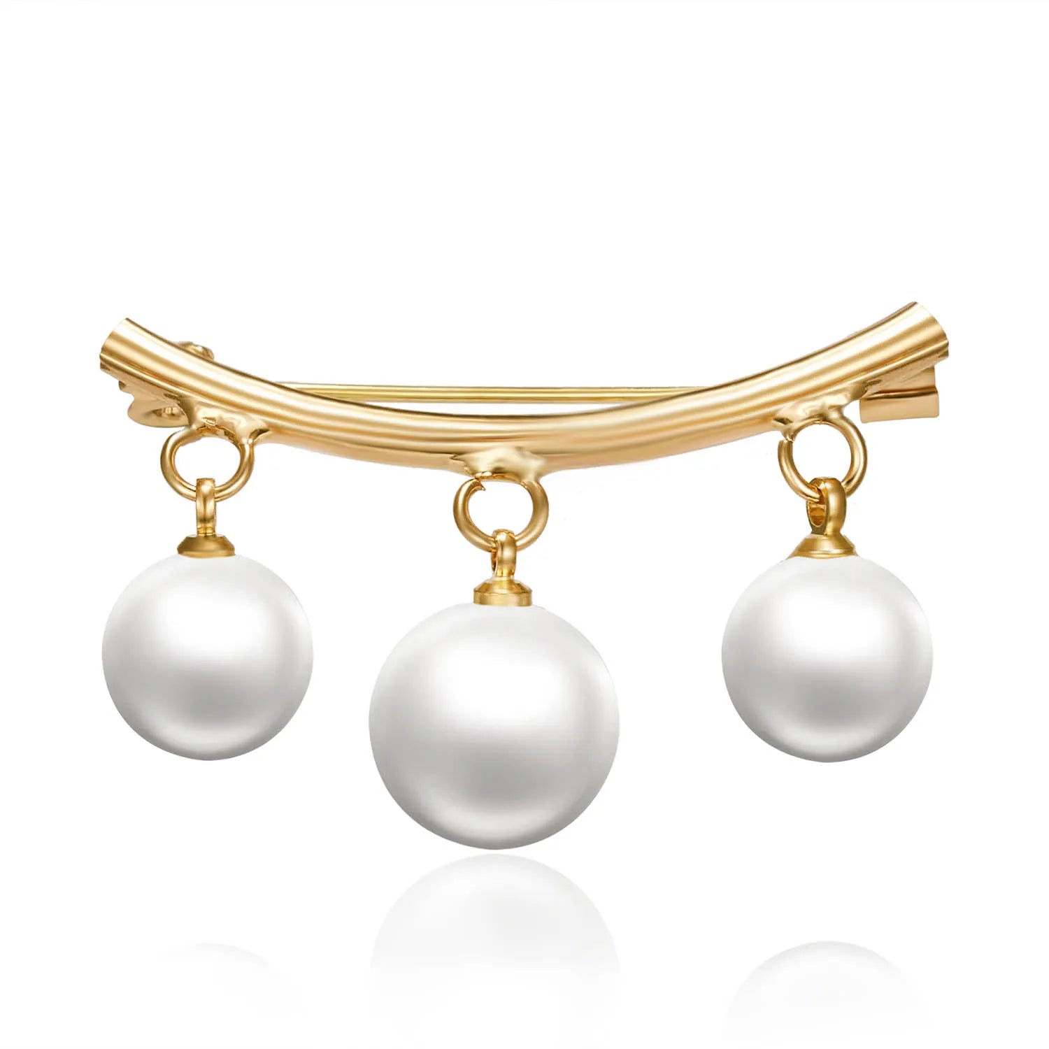 Moda elegante pérolas broche pinos para mulheres correias fixas charme seguro pino broches vestuário clipe crachá vestido fivela jóias diy