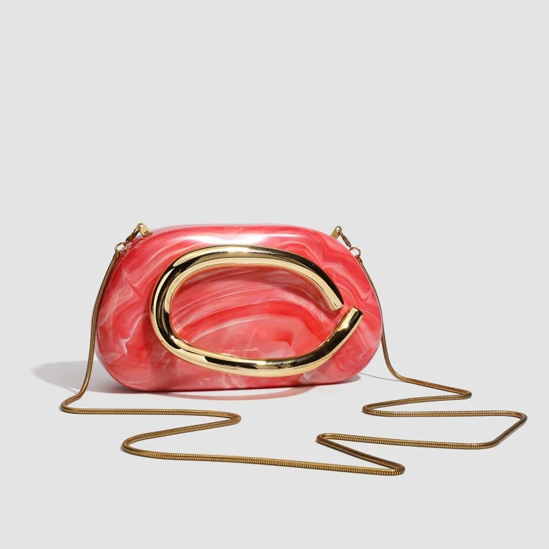 2025 nova bolsa feminina caixa redonda portátil saco de banquete mini ombro crossbody saco retro versátil corrente saco do telefone