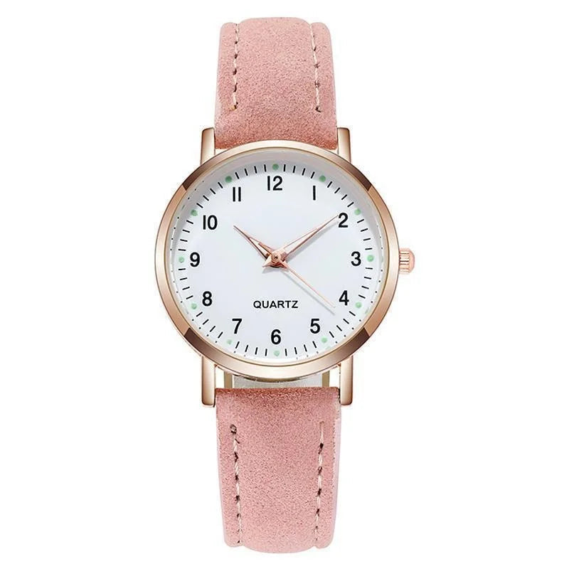 Senhoras diamante-cravejado luminoso retro feminino relógio de couro cinto relógio de quartzo feminino simplicidade decoração casual relógios de pulso