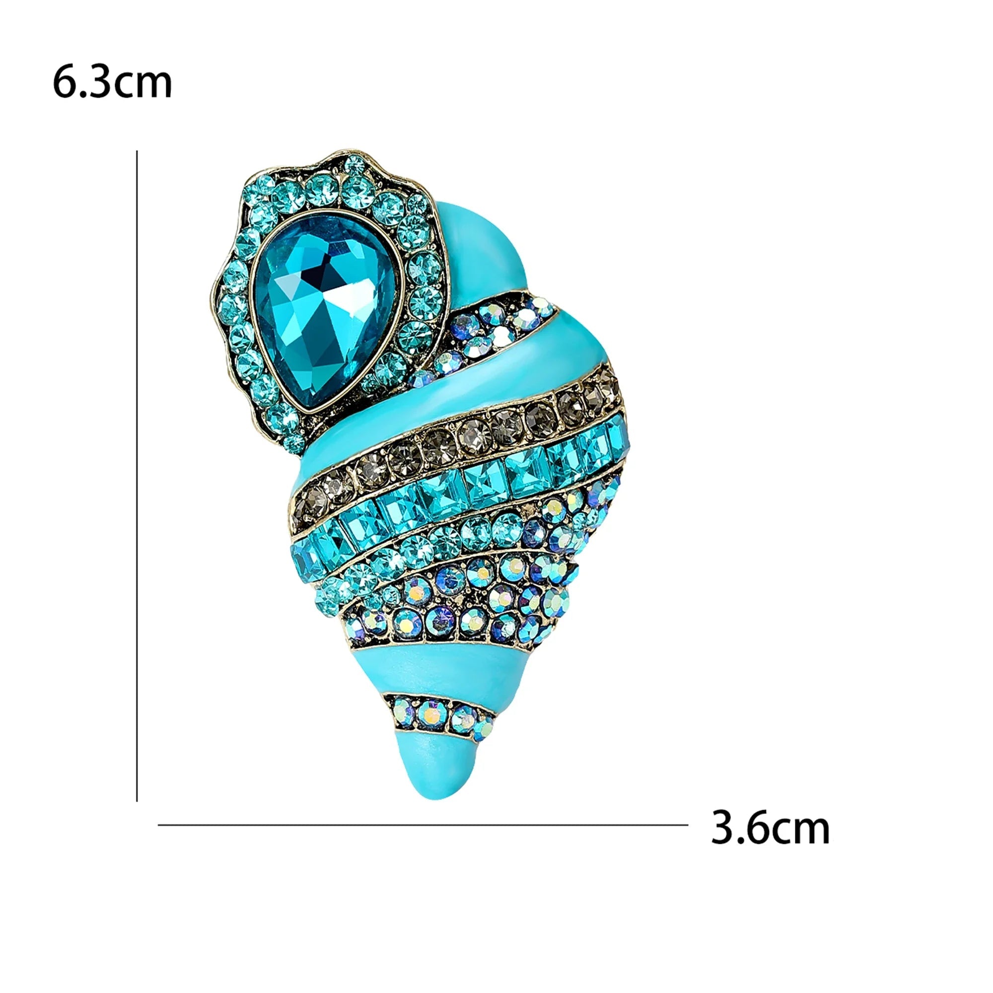 Broches de estrela do mar esmaltados para mulheres unissex concha de pérola alfinetes de plantas do mar festa de escritório presentes para amigos acessórios de joias