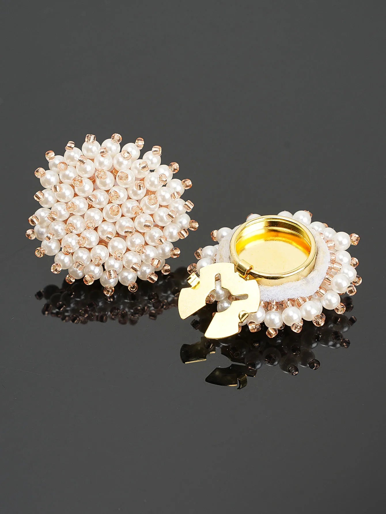 2 pçs capas de botão para shir diy artesanato decoração costura abotoadura de cristal clipe de botão de luxo cobre presente do festival