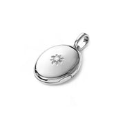 Trustdavis 925 prata esterlina moda feminina estrela foto medalhão pingente com duas fotos para mulheres masculino jóias presente ds4341