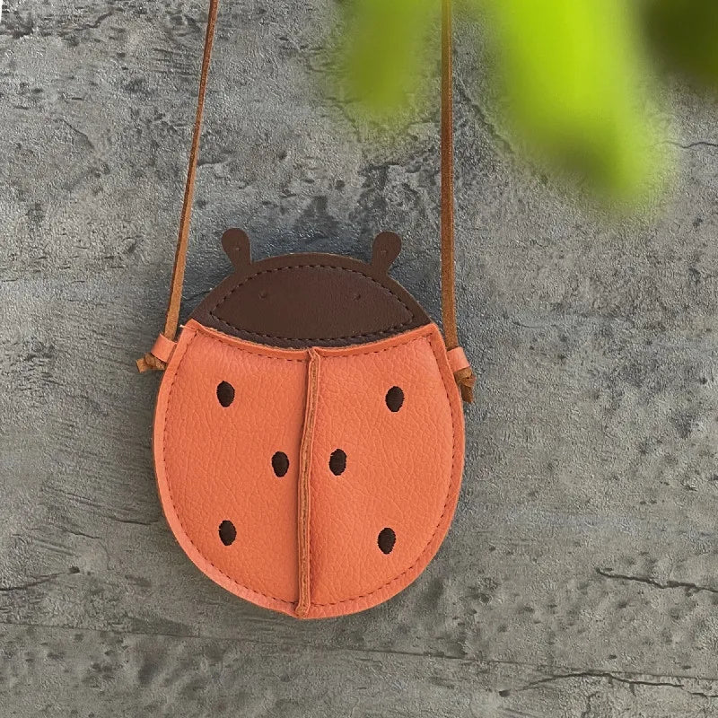 2024 novas meninas saco do mensageiro crianças bonito abóbora fruta padrão saco das crianças bonito ombro único crossbody saco