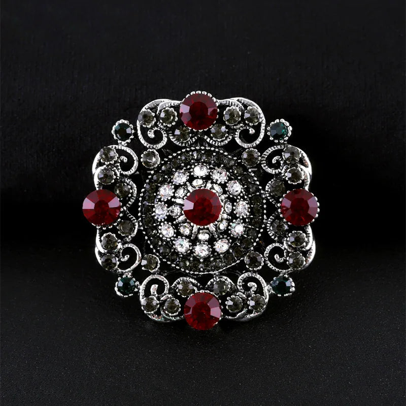 Alta qualidade moda tribunal barroco retro broche personalidade oco distintivo corsage high-end presente de natal acessórios de roupas