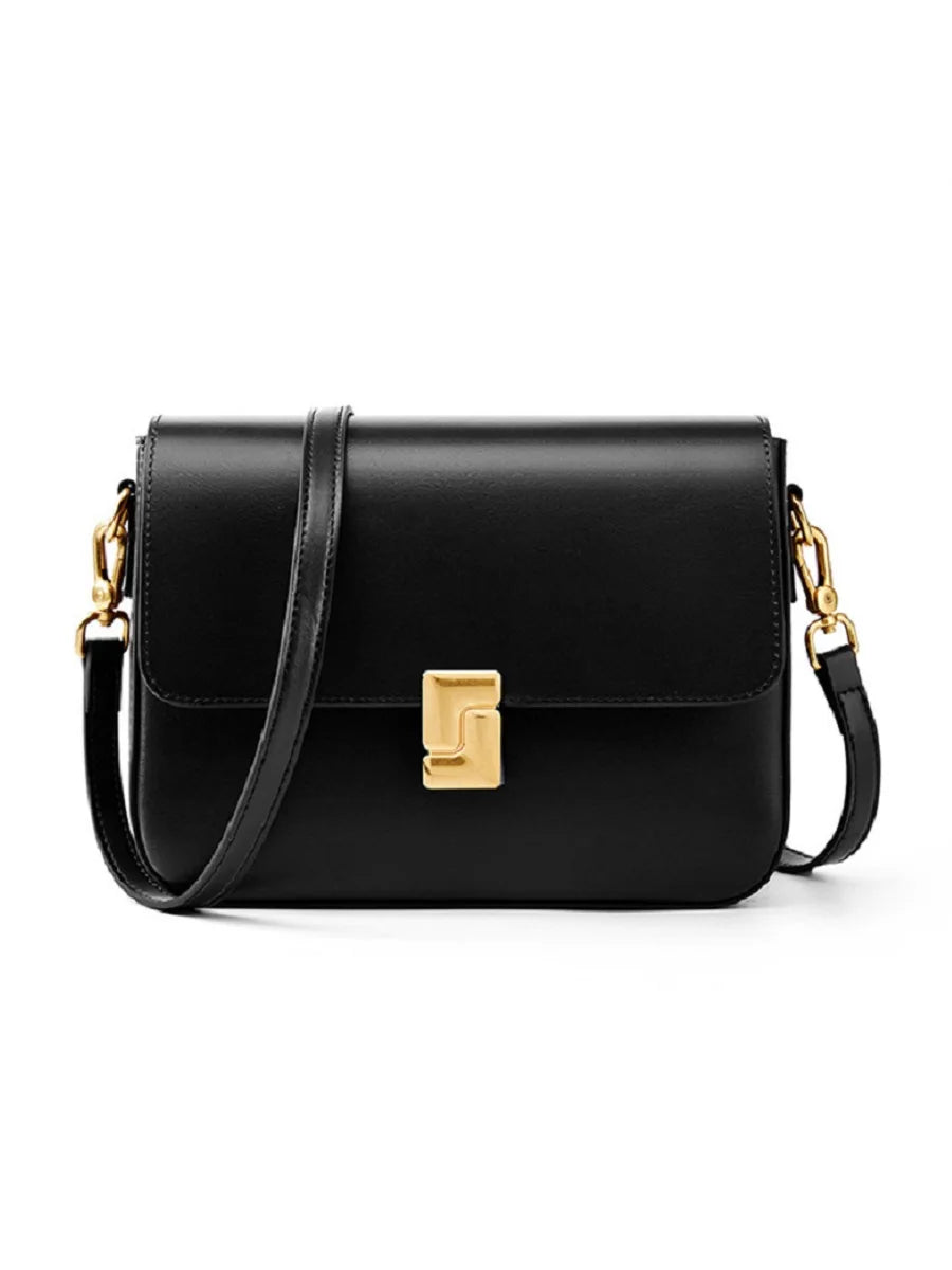 100% couro dividido bolsa de ombro feminina moda pequena praça axila saco de alta qualidade das mulheres commuter crossbody saco