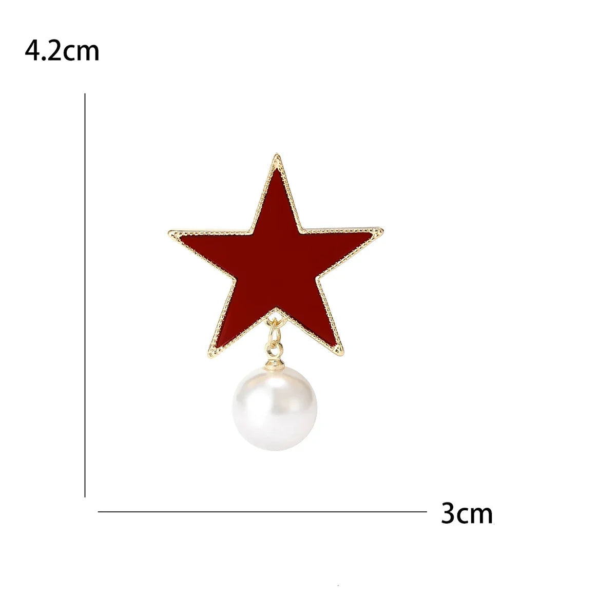 Alfinetes de estrela de tiro com borla para mulheres unissex strass estrela broches escritório festa amigo presentes acessórios de joias