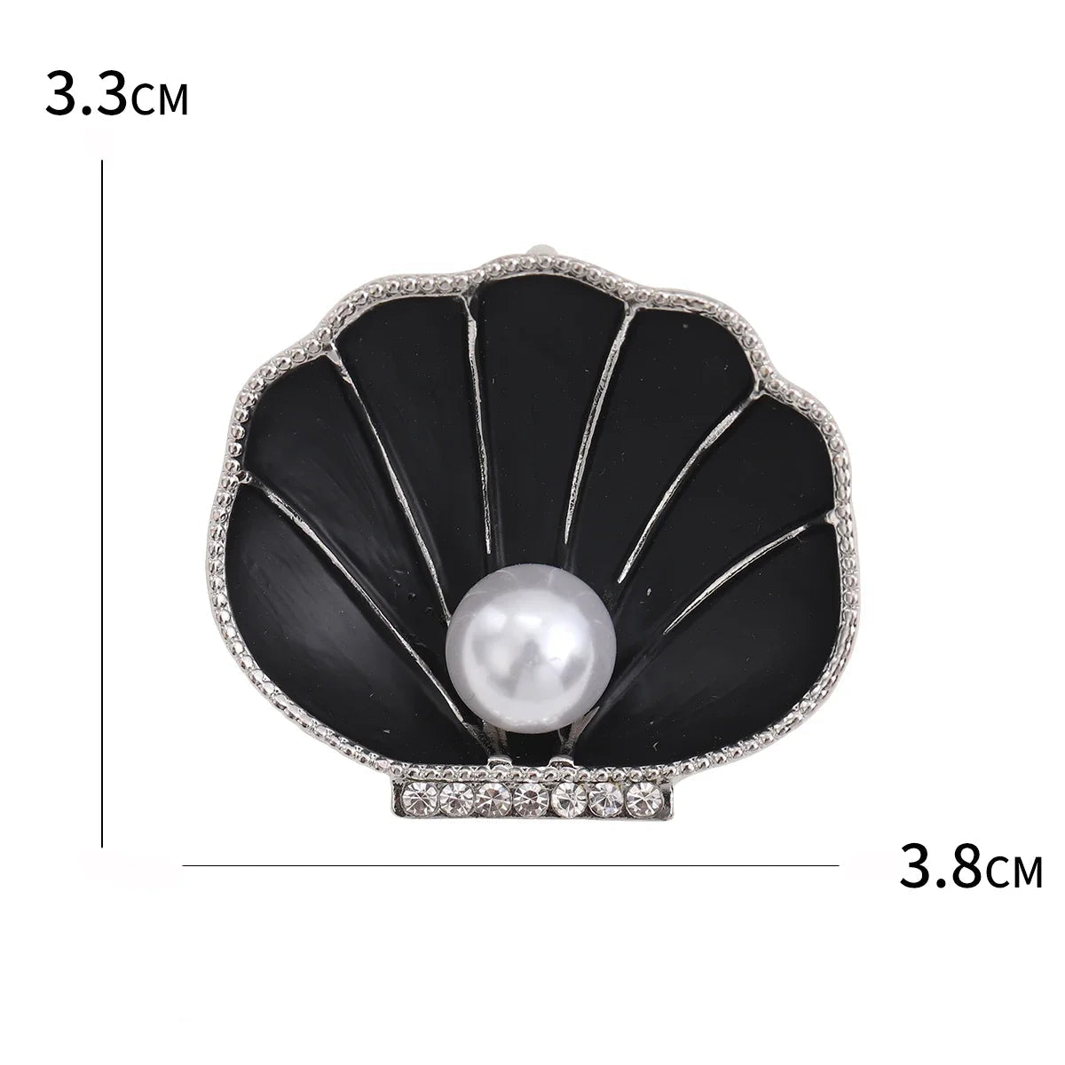 Broches de estrela do mar esmaltados para mulheres unissex concha de pérola alfinetes de plantas do mar festa de escritório presentes para amigos acessórios de joias