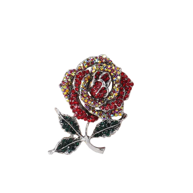 Vintage orquídea strass broche feminino high-end jóias de luxo nicho design requintado corsage acessórios senhora festa banquete pino