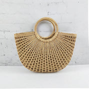 Luxo oco designer praia bolsa de ombro alta qualidade marca palha bolsa feminina verão raffia tecido cesta viagem tote bags