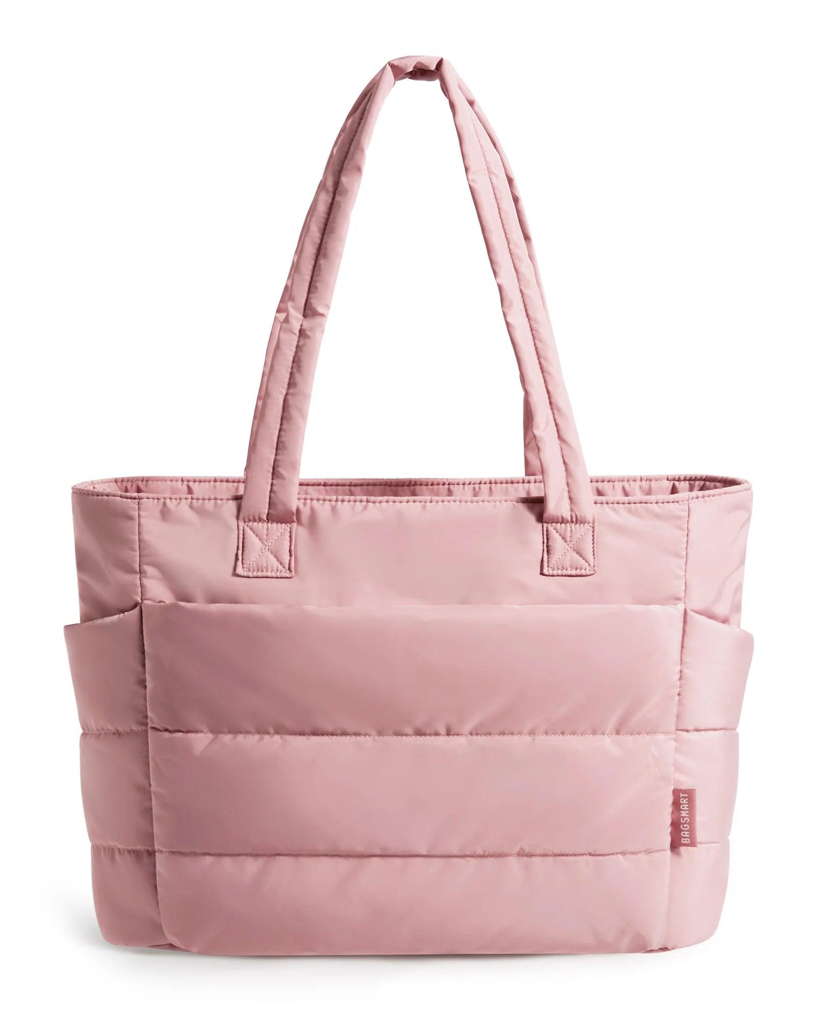 BAGSMART Bolsa feminina de grande capacidade, cor sólida, bolsa versátil para viagens, trabalho, estudante, classe, sacola de compras