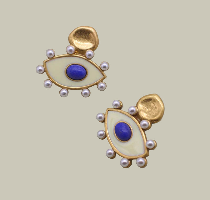 Mm retro olho brincos para legal feminino meninas 2023 tátil de alta qualidade na moda punk designer jóias vintage pérola vintage