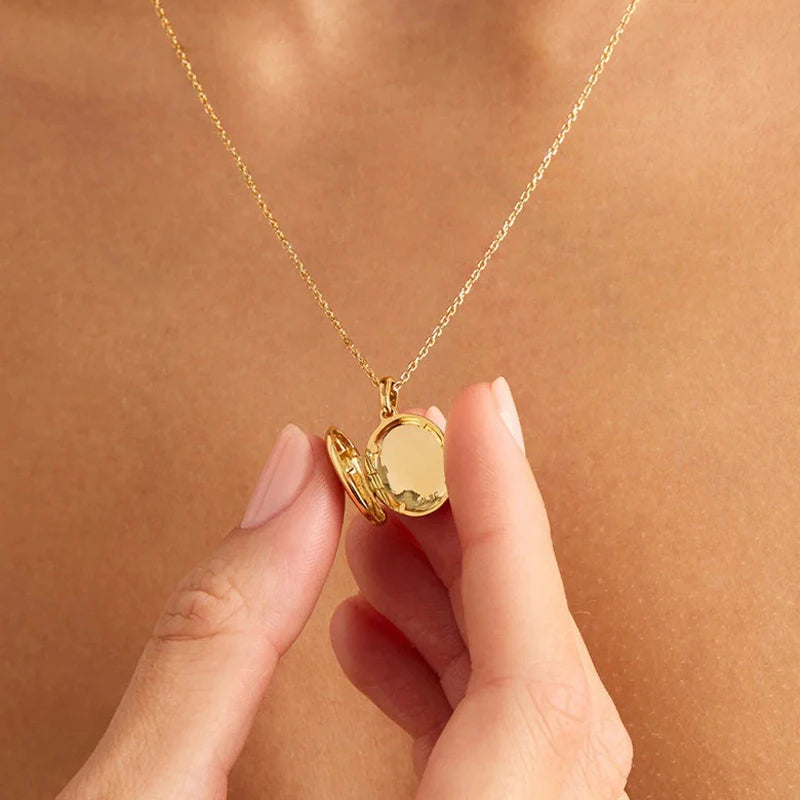 Trustdavis 925 prata esterlina moda feminina estrela foto medalhão pingente com duas fotos para mulheres masculino jóias presente ds4341