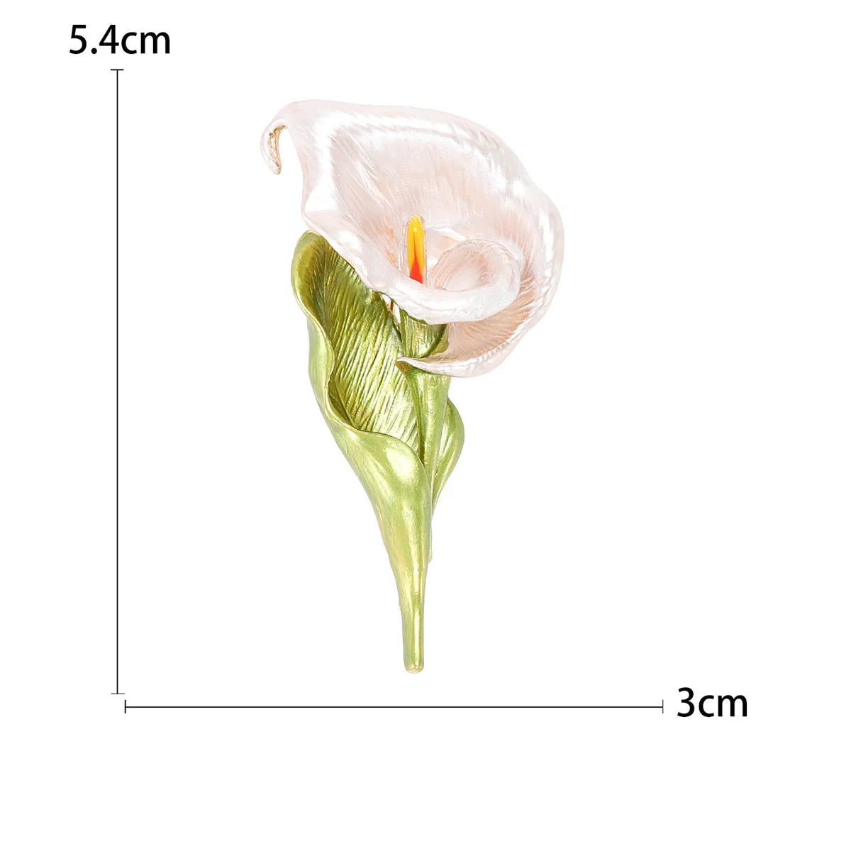 Broche Flores com Strass Elegante Feminino