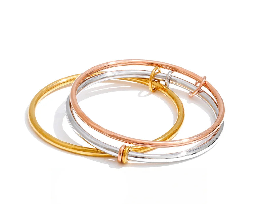 Yhpup 62mm presente caro aço inoxidável três camadas redondas pulseiras de pulso pulseira para mulheres à prova dwaterproof água clássico luxo jóias