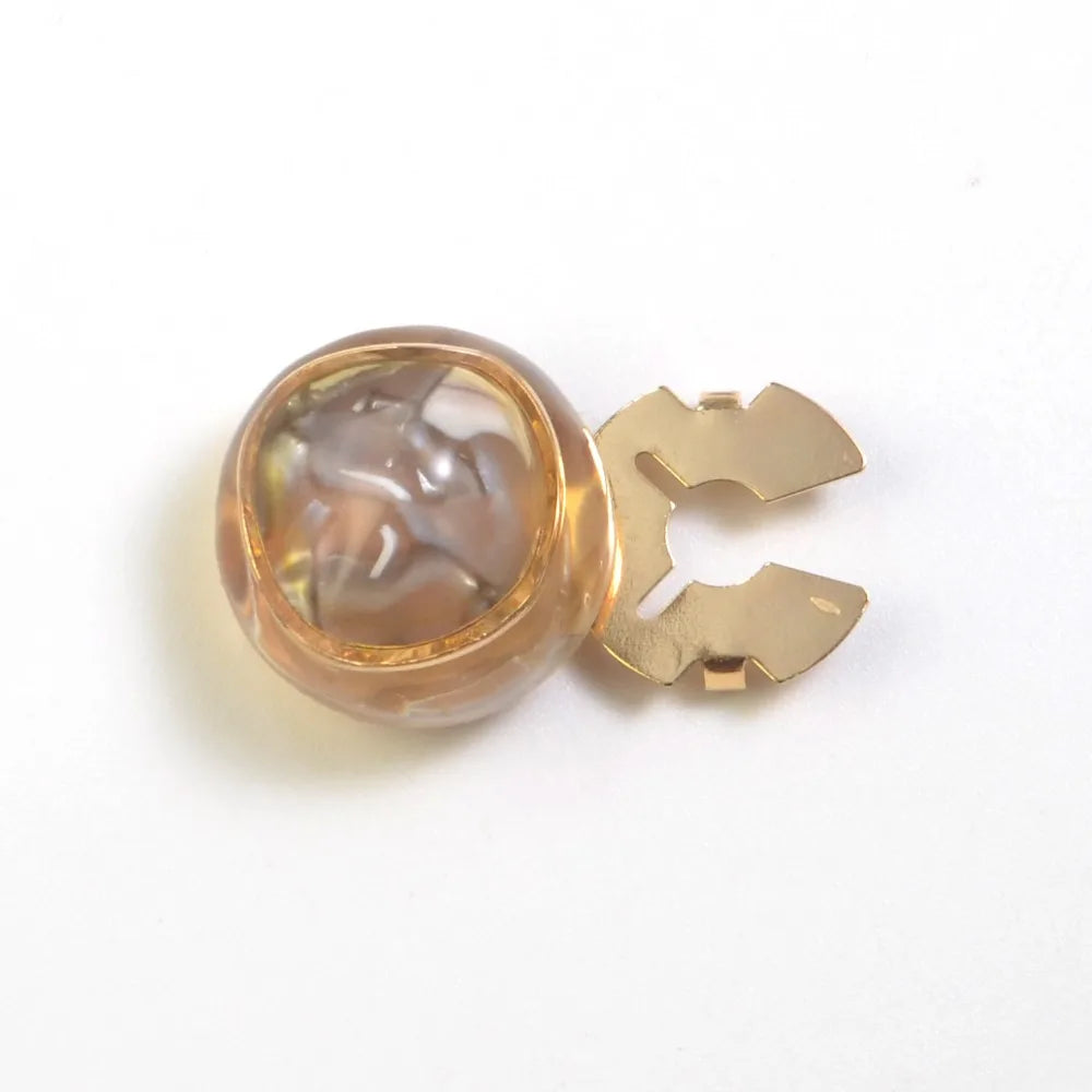 1 pçs moda botão cobre abotoaduras camisa manguito colarinho clipes decorativos acessórios de festa de casamento para mulheres