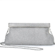 XMESSUN-Diamante Evening Clutch Bag para Mulheres, Bolsa Carteira, Bolsa de Ombro, Crossbody Clip Bag, Cadeia, Festa de Casamento, Marca de Moda, Novo