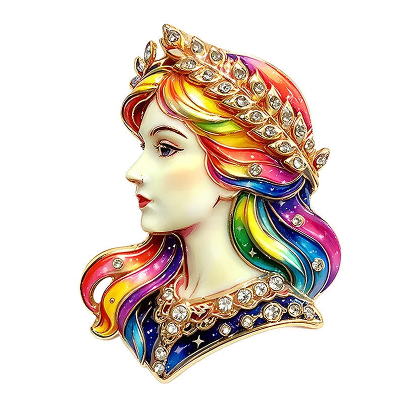 Broche Zodíaco com Strass