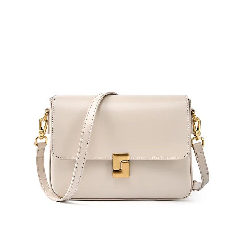 100% couro dividido bolsa de ombro feminina moda pequena praça axila saco de alta qualidade das mulheres commuter crossbody saco