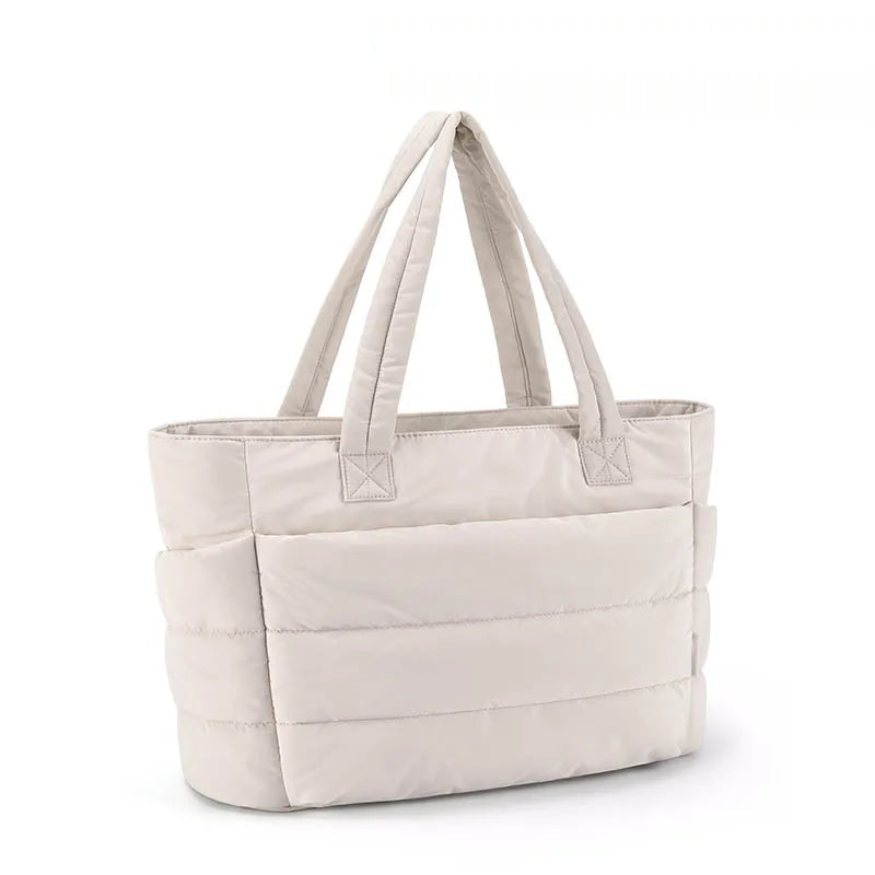 BAGSMART Bolsa feminina de grande capacidade, cor sólida, bolsa versátil para viagens, trabalho, estudante, classe, sacola de compras